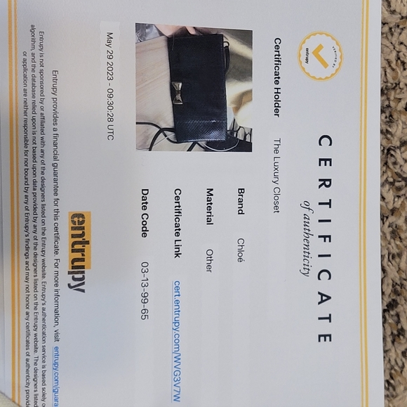 Chloé Python Handbag - Picture 2 of 9